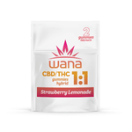 Edibles Solids - MB - Wana Classic Strawberry Lemonade Hybrid 1-1 THC-CBD Gummies - Format: - Wana
