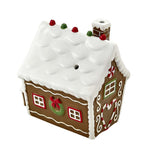 Ceramic Roast and Toast Gingerbread House Pipe - Roasted and Toasted