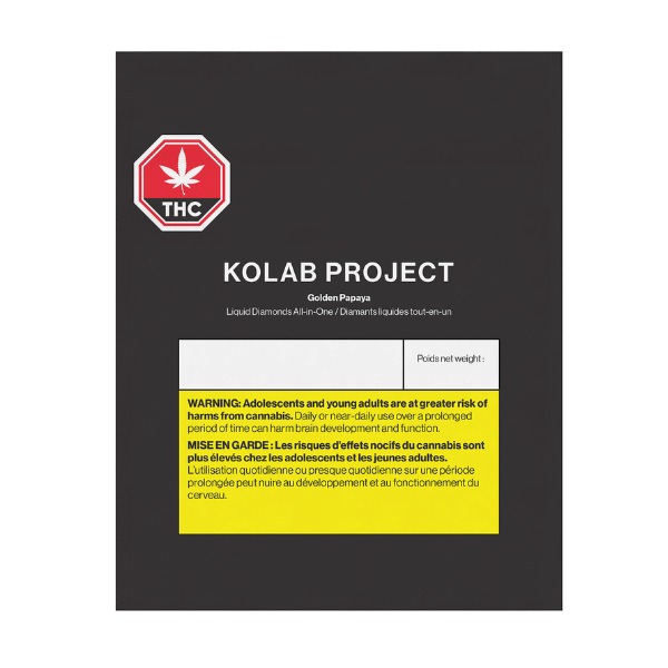 Extracts Inhaled - SK - Kolab Project Golden Papaya Diamonds THC Disposable Vape - Format: