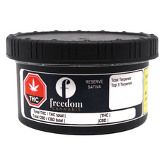 Dried Cannabis - MB - Freedom Cannabis Reserve Sativa Flower - Format: