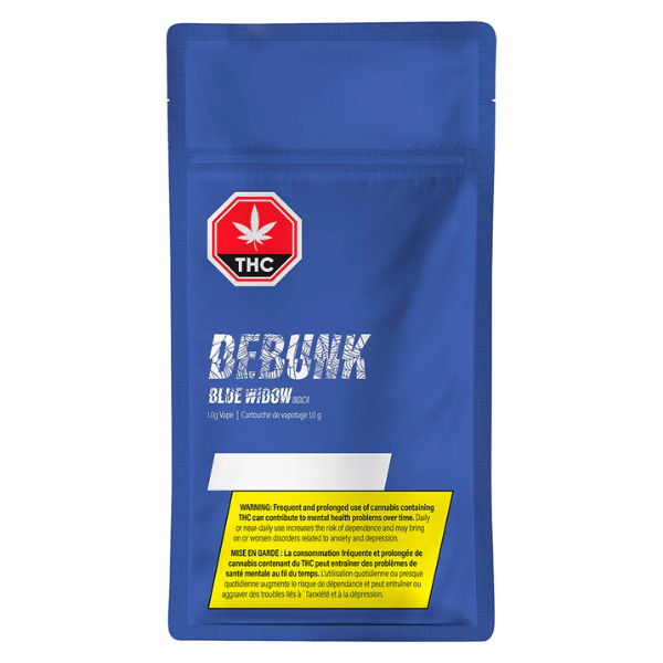 Extracts Inhaled - MB - Debunk Blue Widow Berry Kush THC 510 Vape ...