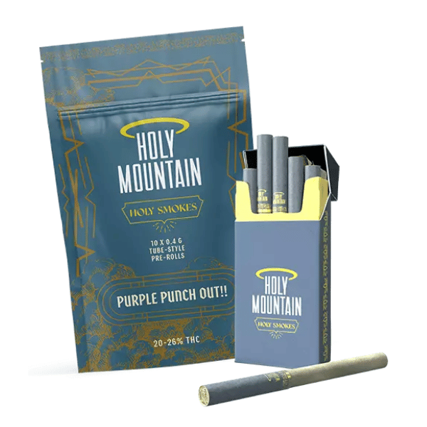 Dried Cannabis - SK - Holy Mountain Holy Smokes Purple Punch Out! Pre-Roll - Format: - Holy Mountain