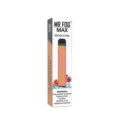 *EXCISED* RTL - Mr Fog Max 1000 Disposable Vape Apple Peach Strawberry Ice - Mr Fog