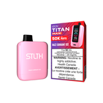 Federal *EXCISED* RTL - Disposable Vape STLTH Titan Max 50K Razz Currant Ice