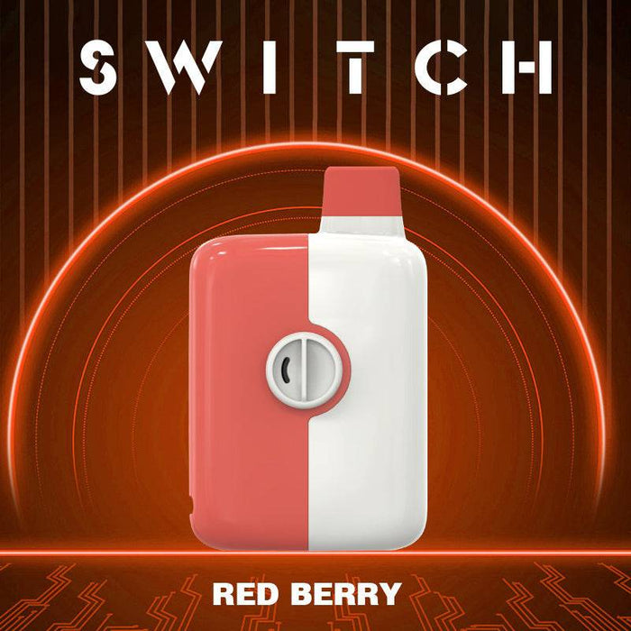 *EXCISED* RTL - Mr Fog Switch Disposable Vape Red Berry 5500 Puffs - Mr Fog