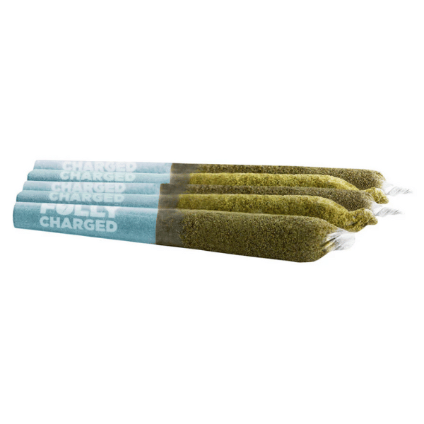 Extracts Inhaled - SK - Spinach Fully Charged Rocket Icicle Kief Coated Infused Pre-Roll - Format: - Spinach
