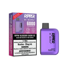 *EXCISED* RTL - Disposable Rufpuf Ripper 6000 Rippin’ Blueberry Cherry Ice - RufPuf