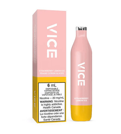 *EXCISED* RTL - Disposable Vape Vice Strawberry Lemon Ice - Vice