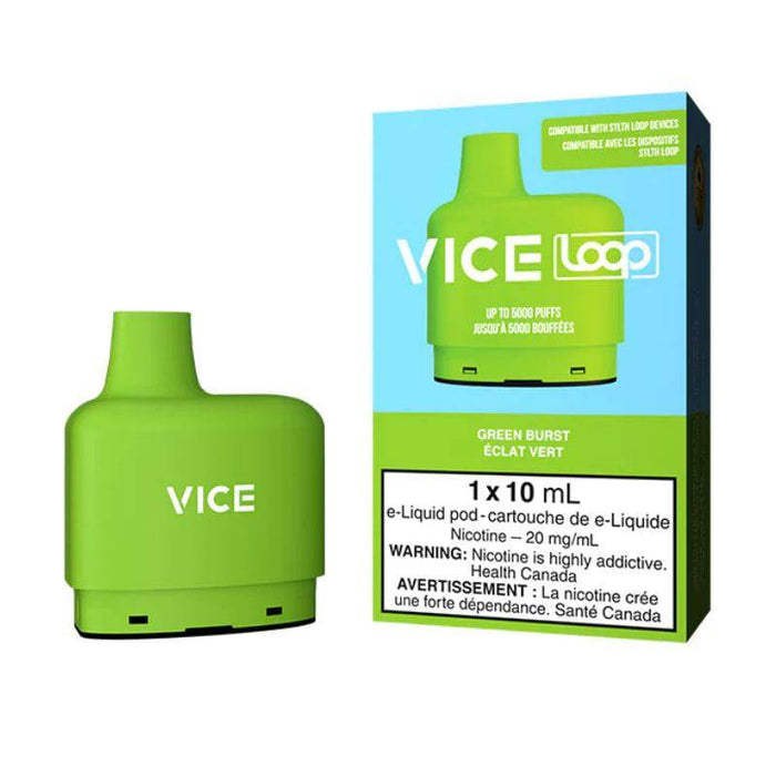 *EXCISED* RTL - Vice Loop Pod Pack Green Burst - Vice