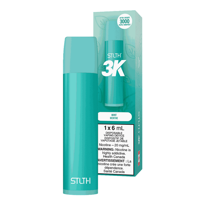 *EXCISED* RTL - STLTH 3K Disposable Vape 3000 Puff Mint - STLTH