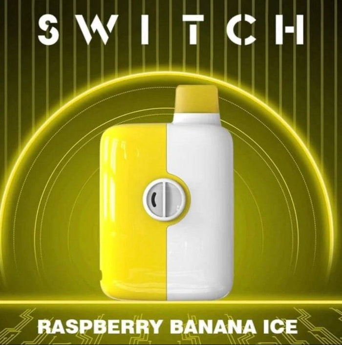 RTL - Mr Fog Switch Disposable Vape Raspberry Banana Ice 5500 Puffs - Mr Fog