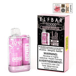 *EXCISED* RTL - Elf Bar Disposable Vape TE5000 650mAh Rechargeable Strawberry Swirl - Elf Bar