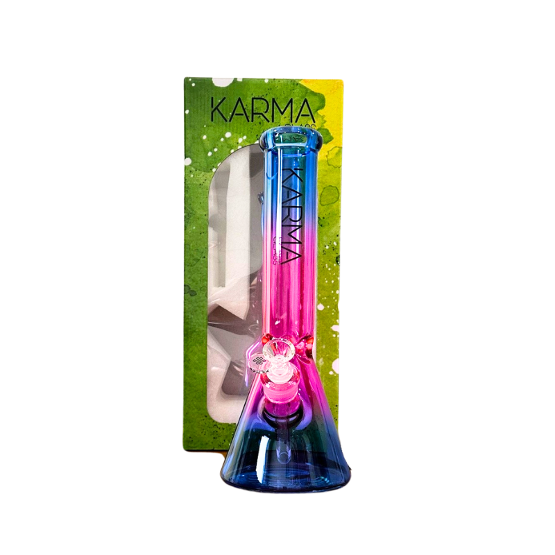 Glass Bong Karma 7mm Two Tone Beaker 14
