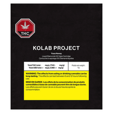 Extracts Inhaled - MB - Kolab Project Yuzu Honey Liquid Diamonds THC 510 Vape Cartridge - Format: