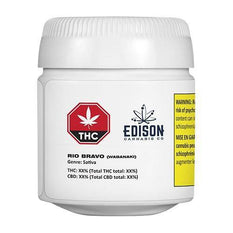 Dried Cannabis - AB - Edison Rio Bravo Flower - Grams: - Edison