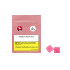 Edibles Solids - SK - Wana Watermelon Hybrid Sour THC Gummies - Format: - Wana