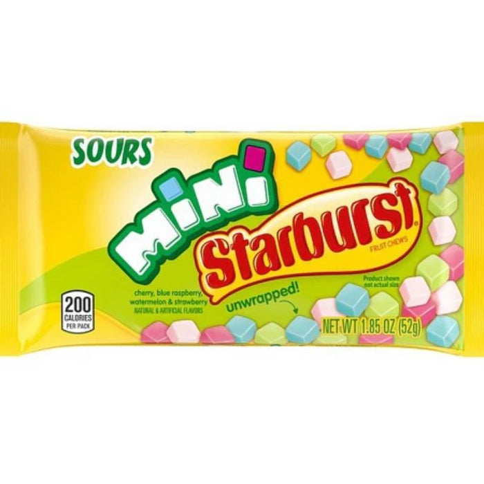 RTL - Snacks Starburst Sours Mini 52g