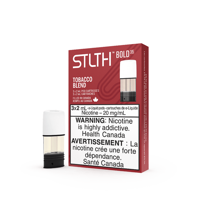 *EXCISED* STLTH Pod 3-Pack - Tobacco Blend + Bold - STLTH