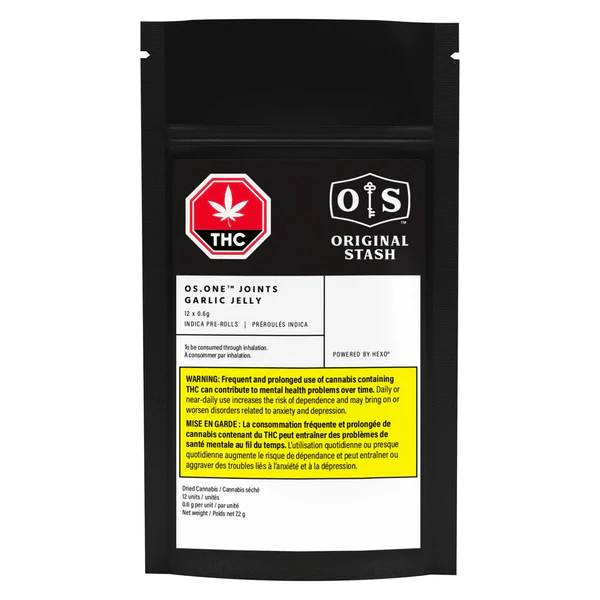 Dried Cannabis - MB - Original Stash OS.ONE Joints Garlic Jelly Pre-Roll - Format: - Original Stash