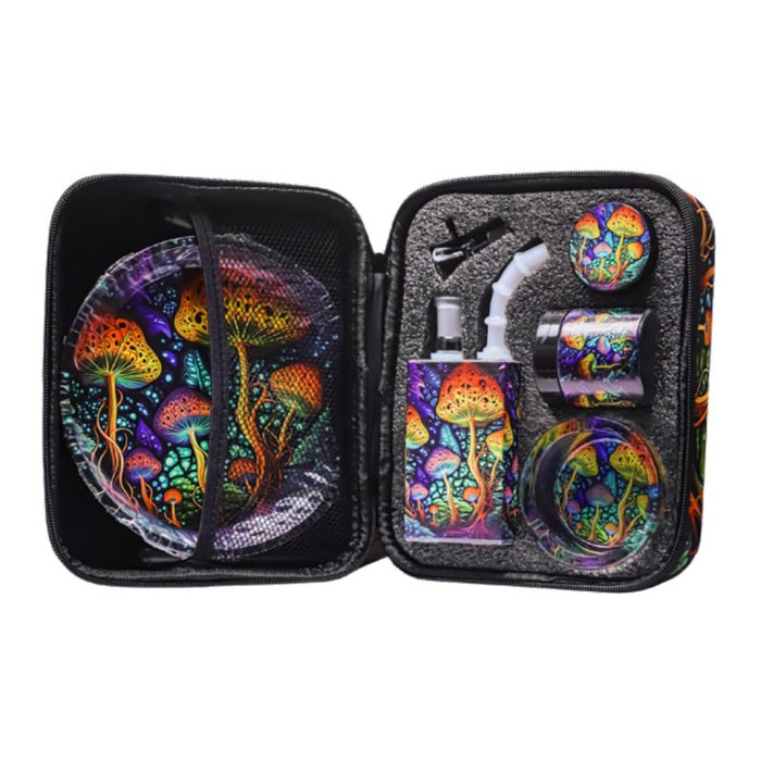 Glass Bubbler OG Gift Set Mushroom - White Rabbit OG