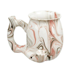 Ceramic Roast and Toast Mug Pipe Marble Pink - Roasted and Toasted