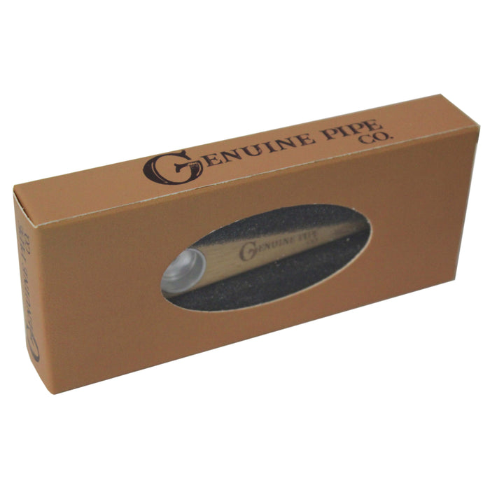 Wooden Pipe Genuine Pipe Co  Brown Slab - Genuine Pipe Co.