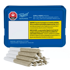 Dried Cannabis - SK - Tweed Quickies Gorilla Berry Pre-Roll - Format: - Tweed