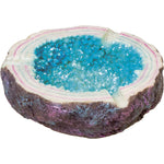 Ashtrays Fujima Polystone Blue Glitter