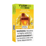 Vaping Supplies - Vuse GO 8000 Disposable Banana Ice - Vuse
