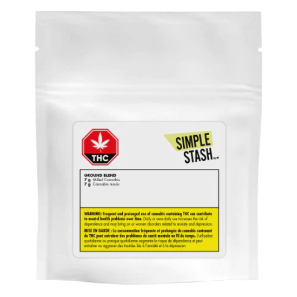 Dried Cannabis - SK - Simple Stash Ground Blend Milled Flower - Format: - Simple Stash