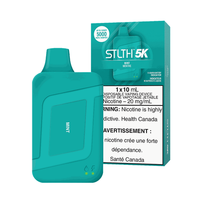 *EXCISED* RTL - STLTH 5K Disposable Vape 5000 Puff Mint - STLTH