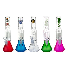 Glass Bong OG Beaker Tree Perculator 12" - Cheech Glass
