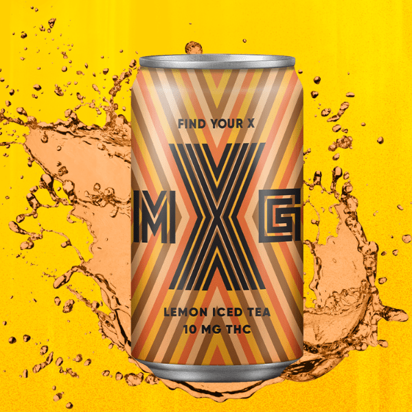 Edibles Non-Solids - MB - XMG Lemon Iced Tea THC Beverage - Format 