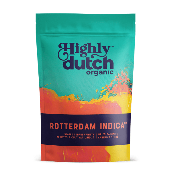 Dried Cannabis - SK - Highly Dutch Organic Rotterdamn Indica Flower - Grams: - Highly Dutch Organic