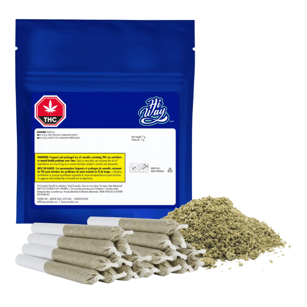 Dried Cannabis - SK - Hiway Roadies Indica Pre-Roll - Format: - HiWay