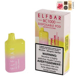 *EXCISED* RTL - Elf Bar Disposable Vape BC1000 650mAh Pink Lemon - Elf Bar