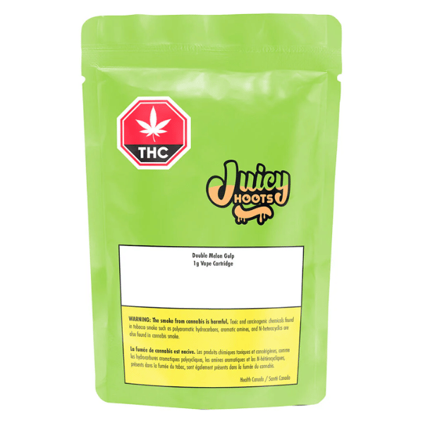 Extracts Inhaled - SK - Juicy Hoots Double Melon Gulp THC 510 Vape Cartridge - Format: