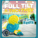 Edibles Solids - MB - Feelz by Spinach Full Tilt Blue Raspberry Lemonade THC+THC-V Gummies - Format: - Spinach