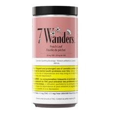 Edibles Non-Solids - MB - 7 Wanders Peach Leaf CBD Sparkling Beverage - Format: - 7 Wanders