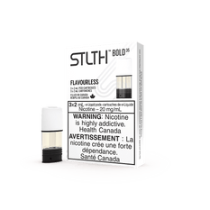 *EXCISED* STLTH Pod 3-Pack -Flavourless + Bold - STLTH