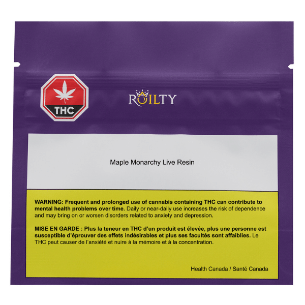 Extracts Inhaled - SK - Roilty Maple Monarchy Live Resin - Format: - Roilty