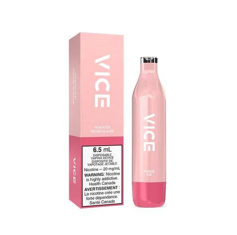 *EXCISED* RTL - Disposable Vape Vice Peach Ice - Vice