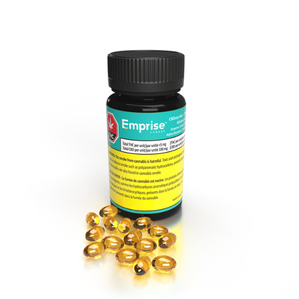 Extracts Ingested - MB - Emprise Canada CBDeep Advanced CBD Oil Gelcaps - Format: - Emprise Canada