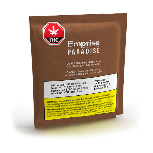 Edibles Solids - SK - Emprise in Paradise OG Hot Chocolate CBD Beverage Mix - Format: - Emprise in Paradise