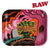 Raw Zombie Rolling Tray Large 13.6" x 11" x 1.2" - Raw