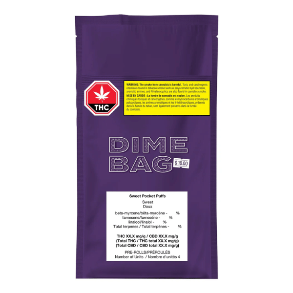 Dried Cannabis - MB - Dime Bag Sweet Pocket Puffs Pre-Roll - Format: