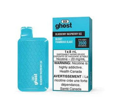 *EXCISED* RTL - Disposable Vape Ghost Box 3500 Puff Blueberry Raspberry Ice - Ghost