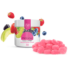 Edibles Solids - MB - Monjour Melon Berry Nano CBD Gummies - Format: