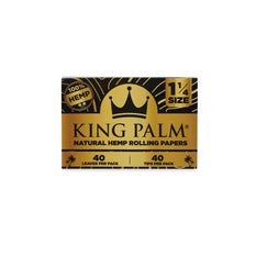 RTL - Rolling Papers King Palm Natural Hemp 1.25 and Filter Tips - King Palm