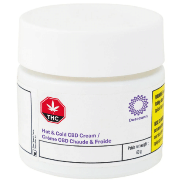 Cannabis Topicals - MB - Dosecann Hot and Cold CBD Cream - Format: - Dosecann